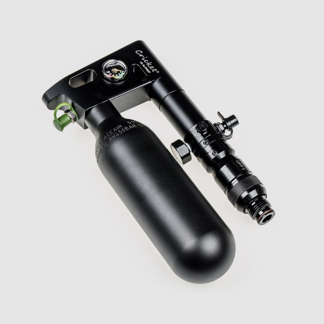 Huben Power U-Cricket Adapter/-KIT | 1100PSI | 360° | High Joule | M17 | FSC | Set or individual parts