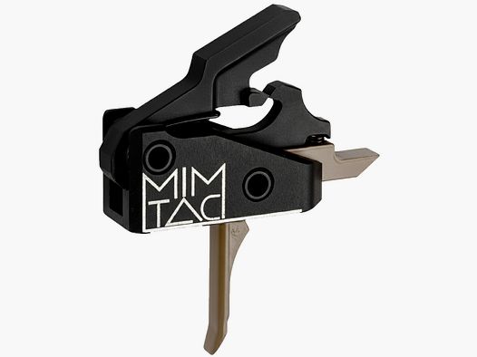 Mimtac - Drastic Gen 2 Trigger Assembly for AR-15/AR-10/AR-9 - 3.2 lbs - Single Stage - FDE