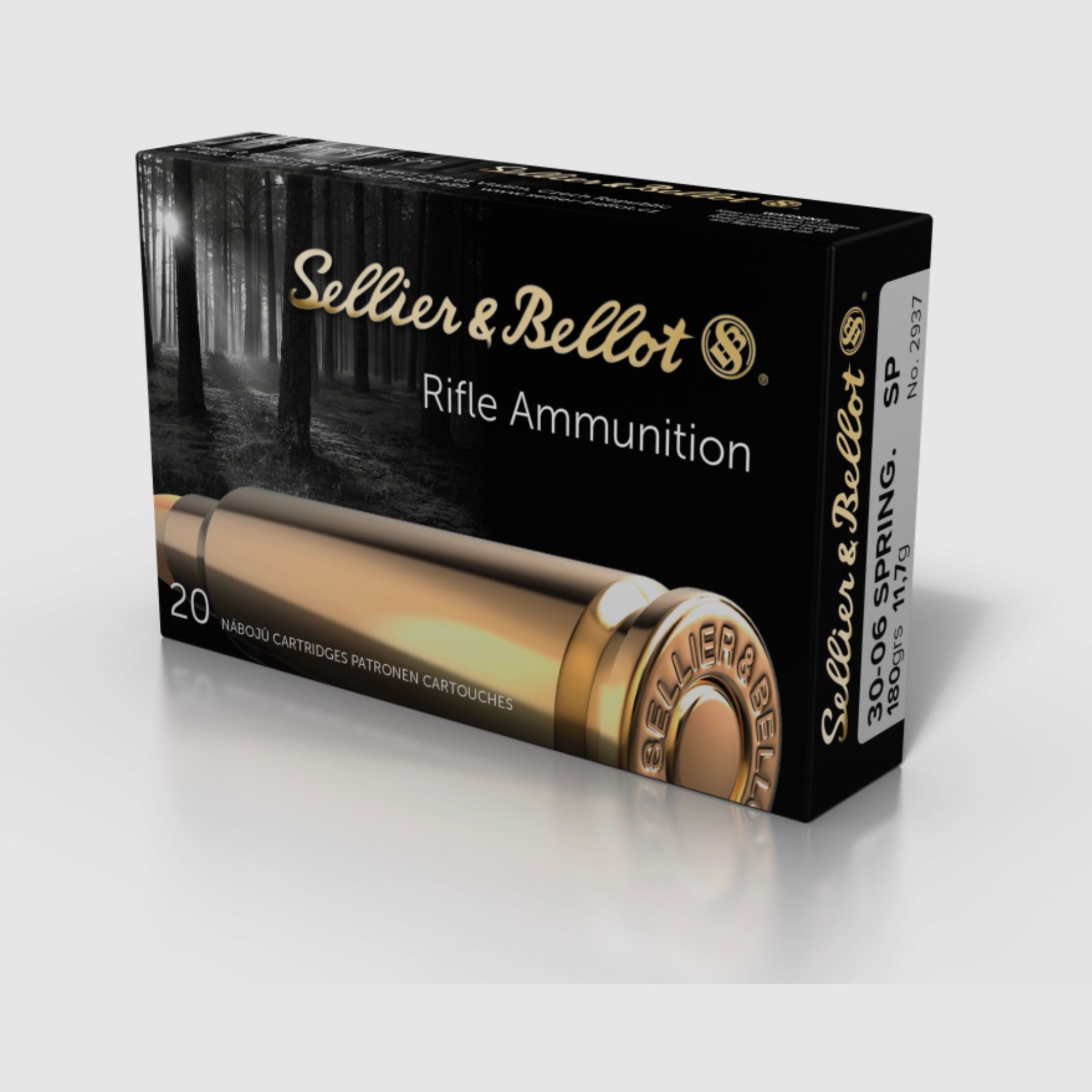 Sellier & Bellot 60161 .30-06 Spr. Partial jacket SP 11.7g/180grs.