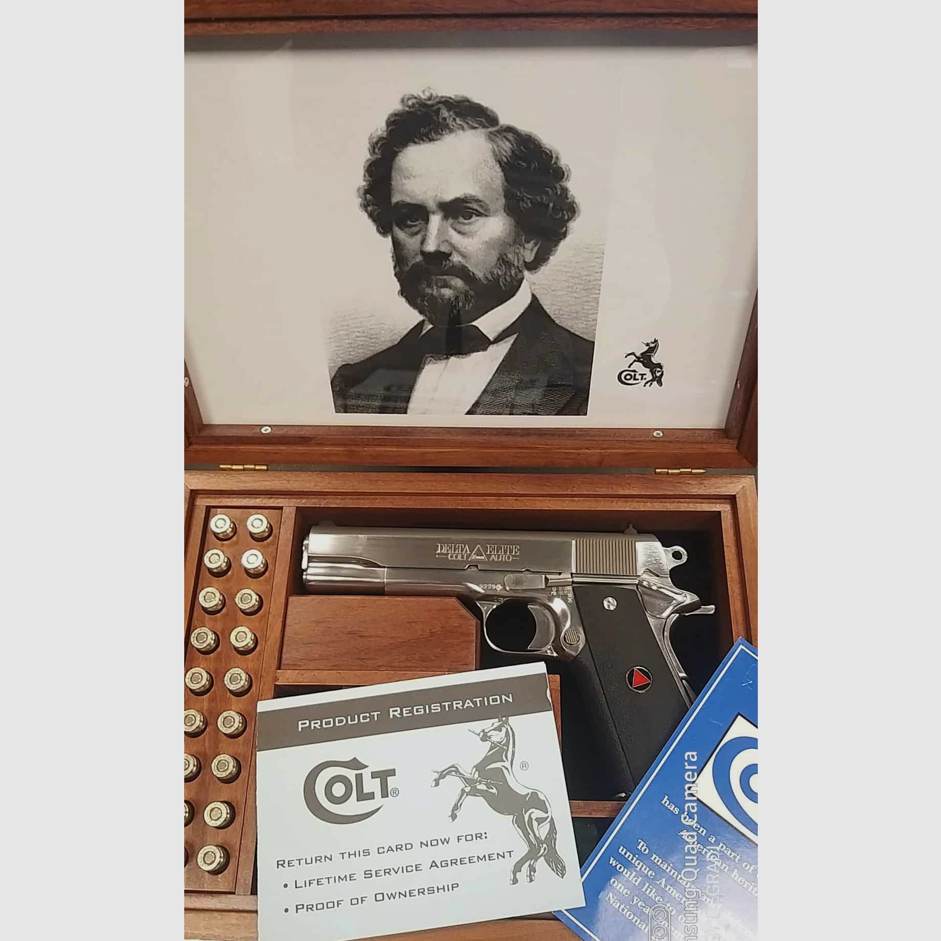 COLT GOVERNMENT MODEL DELTA ELITE 10 MM AUTO, image 1 sur 7