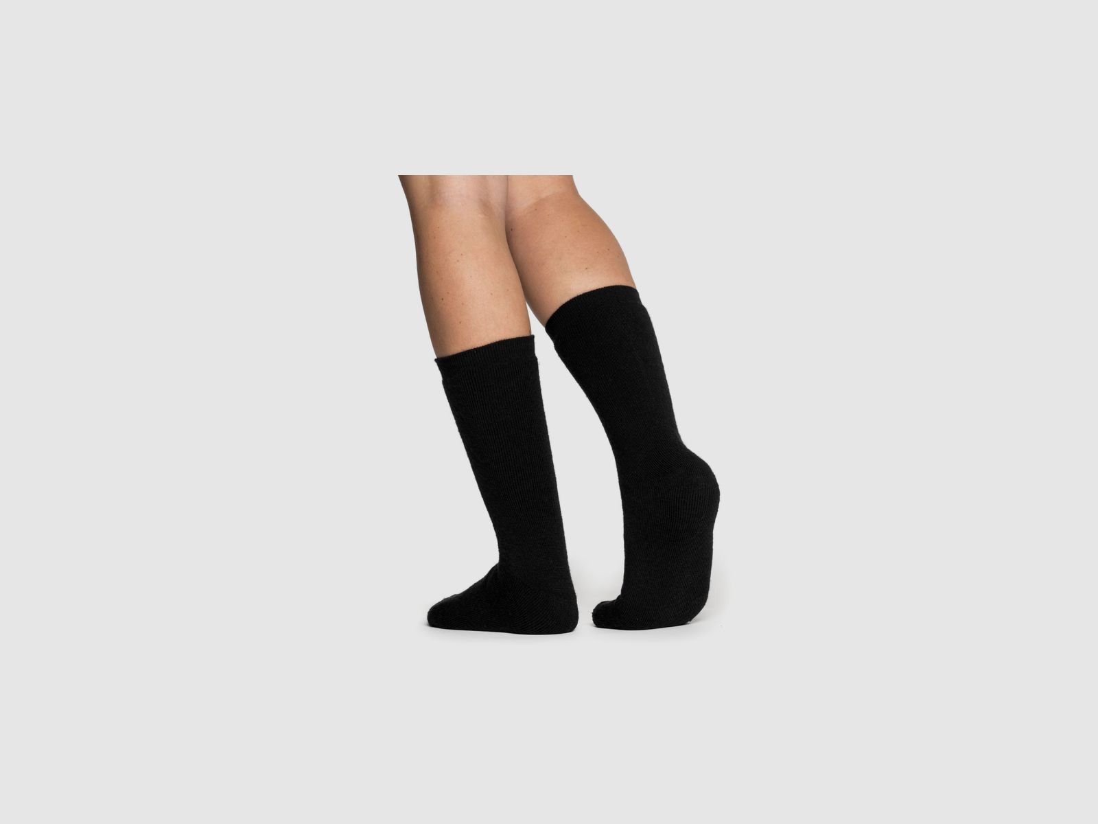 Calcetines WOOLPOWER Classic 400 Negro