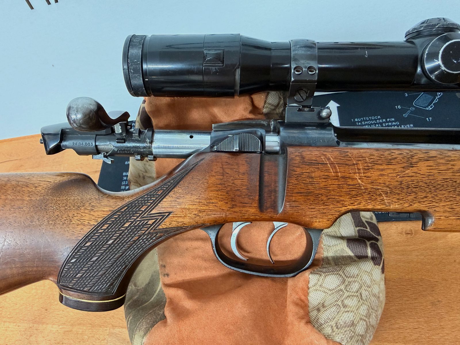 Steyr-Mannlicher Mod. M in caliber .30-06 Spring. incl. Zeiss Diavari-ZA 1.5–6x42 T*