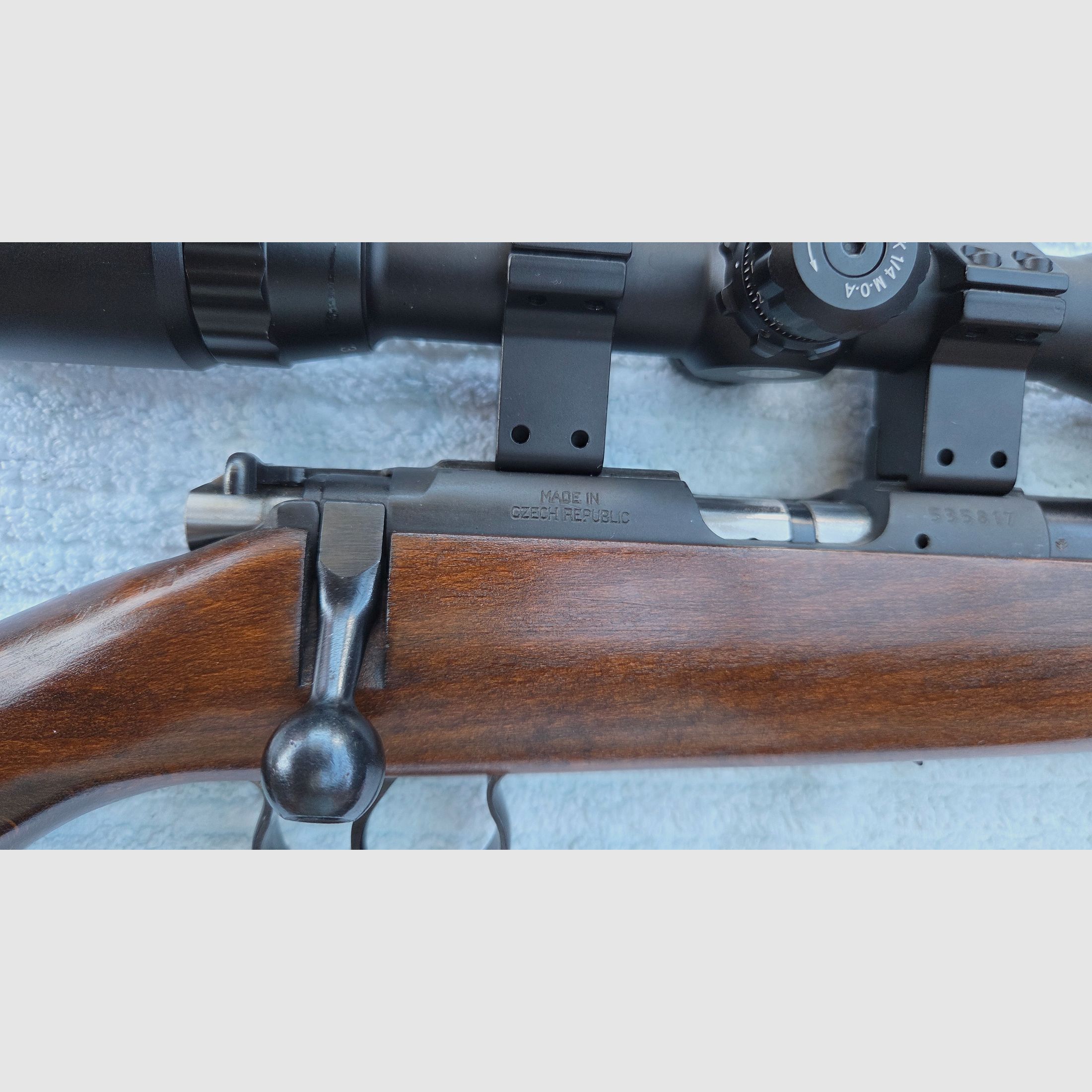 Brünner 452 2E ZKM (CZ) Kaliber .22 lfB*2 Magazine*mit Zielfernrohr Goetland 3-12x40AOL