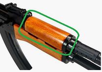 S.U.C.H.E cheap upper wood handguard of the newer GSG Co2 Cybergun AK47 (China-Yunker)