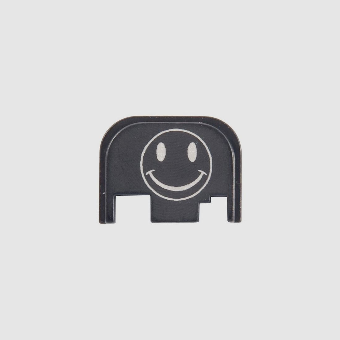Schutzplatte für Verschluss / Slide plate Glock – Smiley Face, Bild 1 von 2