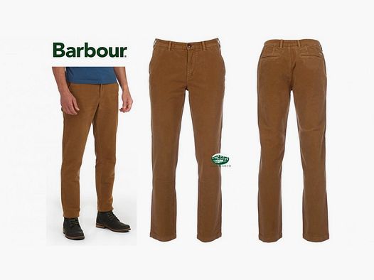 BARBOUR Spodnie Moleskin Neuston Sand