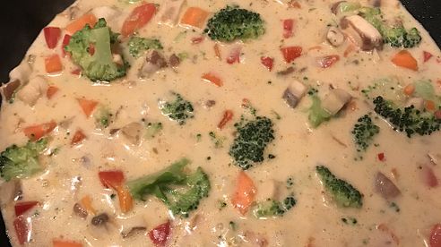 Thailändisches kleines Jägerrecht – Thai Curry