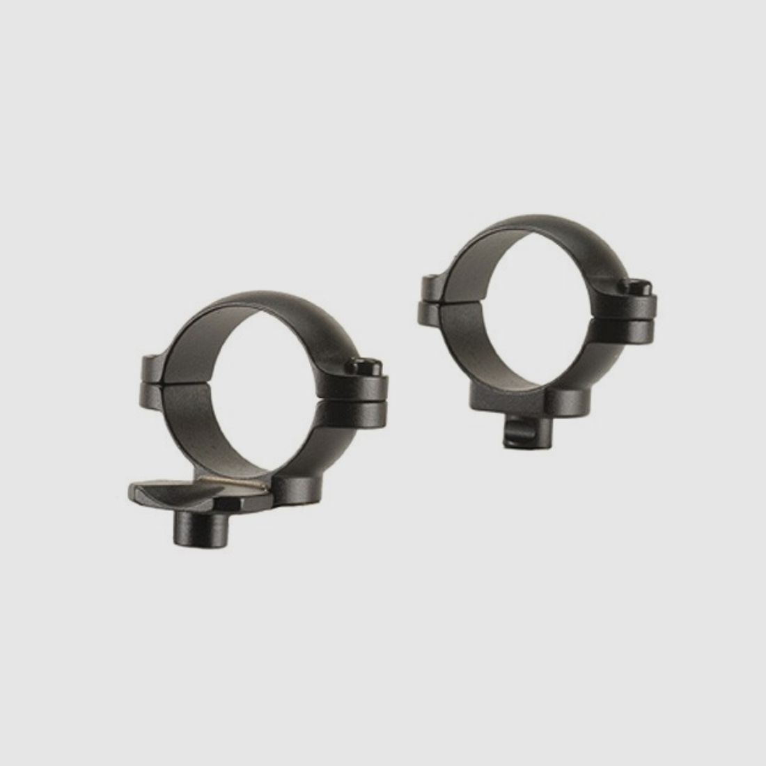 Leupold QR anneaux 25,4 mm étendus bas inclinés noir mat