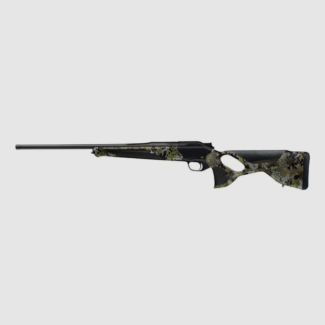 Blaser R8 Ultimate Huntec Camo - LL=52 cm - schienale regolabile + cappuccio regolabile per calci