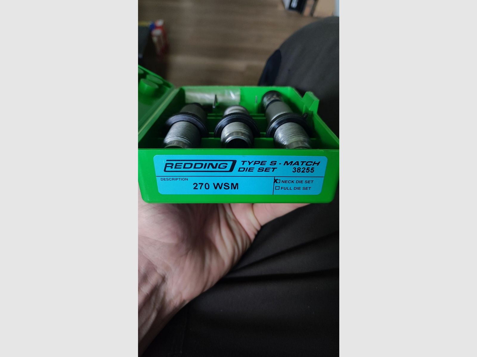Redding Matrizensatz NECK DIE SET Kaliber 270 WSM Type S Match 38255