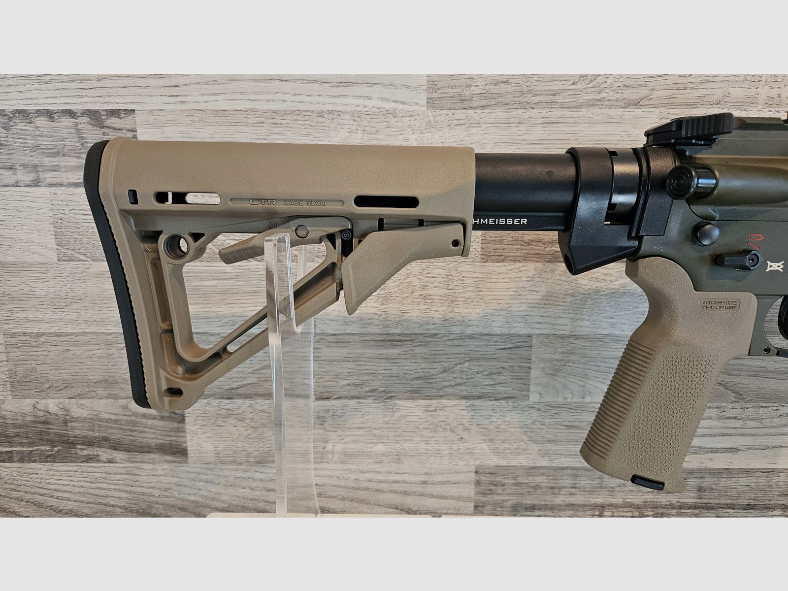 Neuware vom Fachhandel - Schmeisser AR15 M5FL Sondermodell MAGPUL 16,75" OD Green FDE Kal. .223Rem