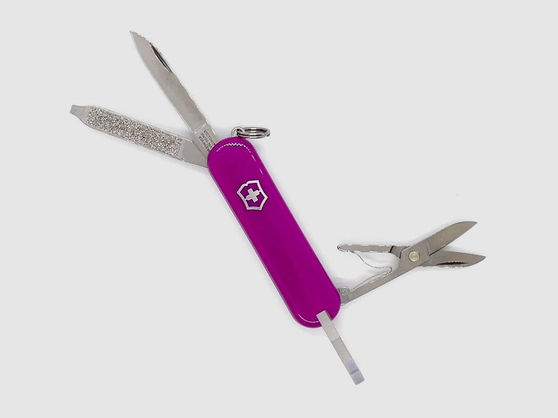 Victorinox Classic SD Tasty Grape Lilas Couteau Pliant, image 1 sur 2