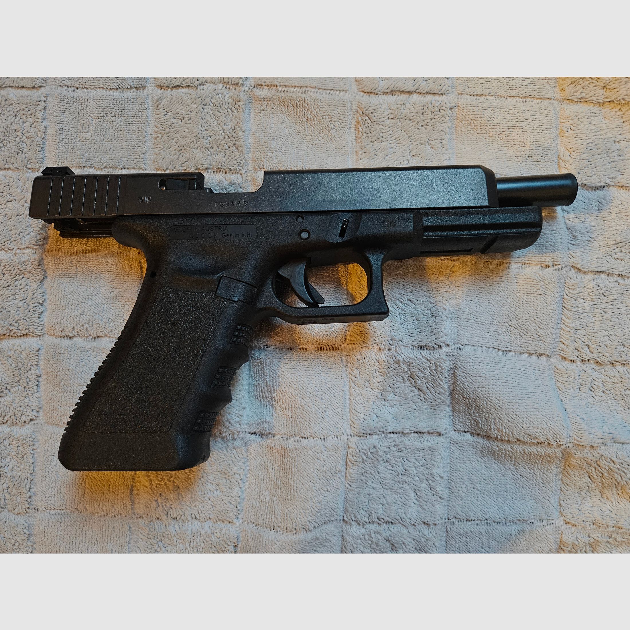 Pistole Glock 34, Gen 3 / langer Lauf