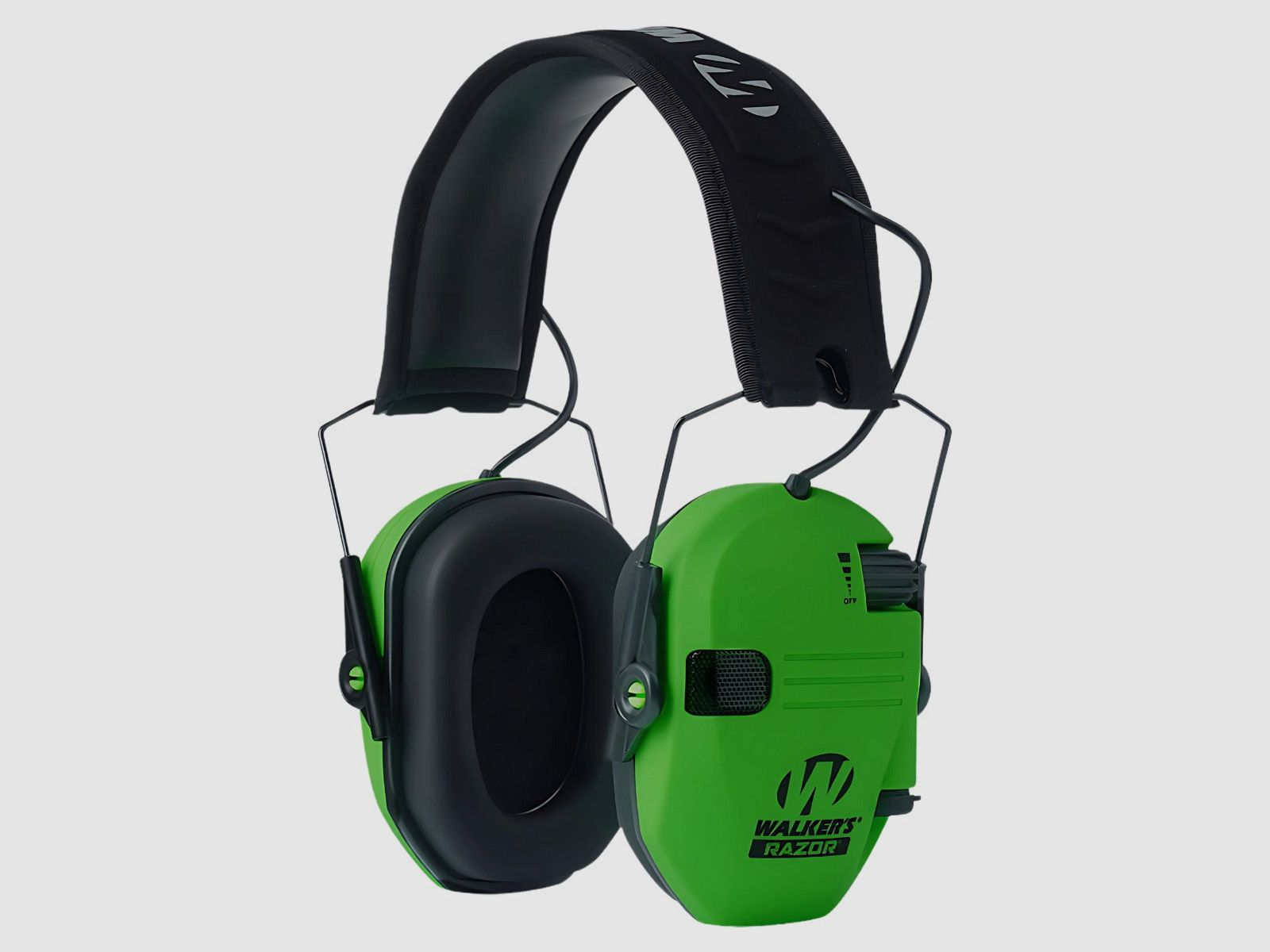 Walker's - Słuchawki aktywne Razor Slim - Hi Viz Green- GWP-RSEM-HVG, zdjęcie 1 z 4