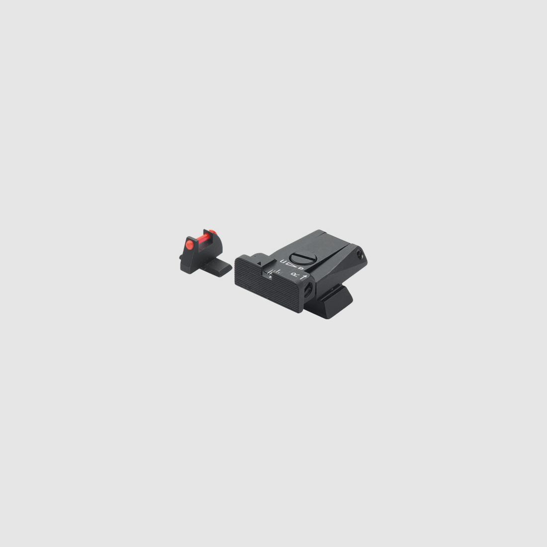 LPA SPR49HK7F Set di mirini micrometrici per HK USP9/40/45 – Fibra ottica