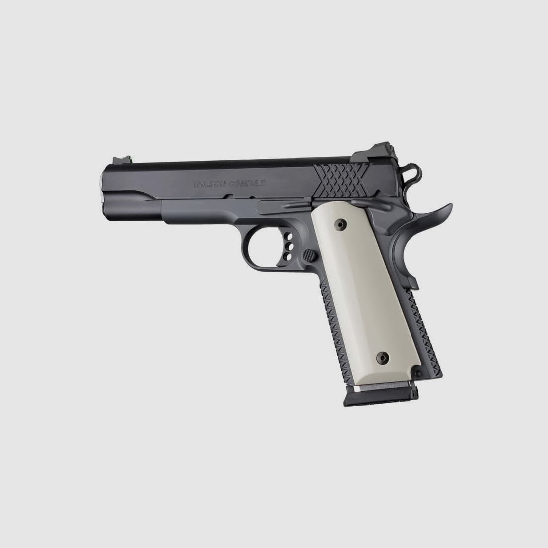 Hogue 1911 Grip Smooth Ivory Polymer Ambi-Cut, Bild 3 von 4