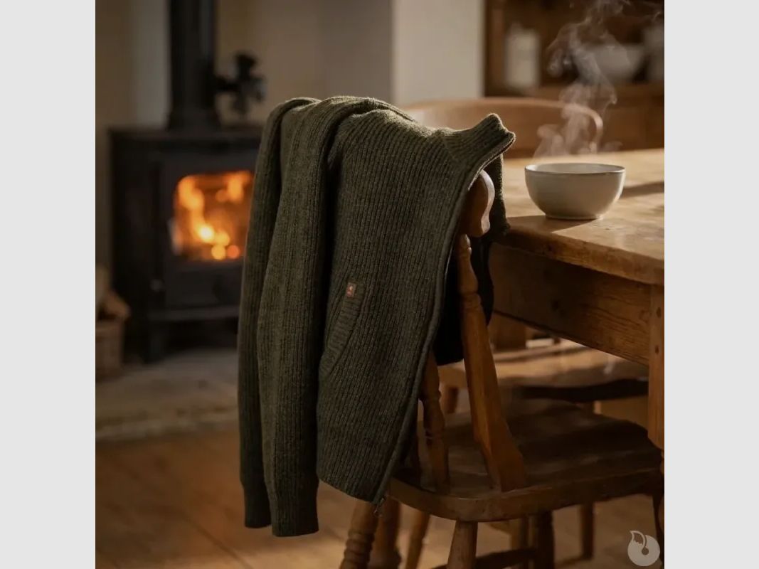 Damenweste Shirley mit Stehkragen aus Lodenwolle grün XS bis 3XL, Bild 6 von 18