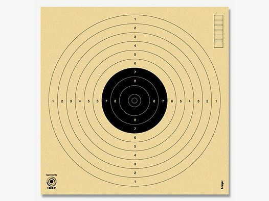 Krüger target by KRÜGER, 10m air pistol, 1000 pcs, competition