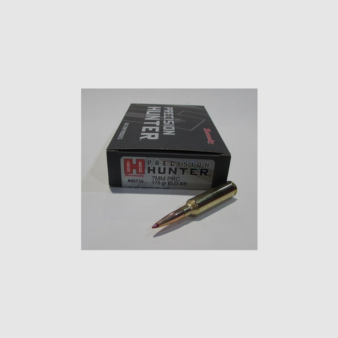 Box mit 20 Patronen Hornady ELD-X Kal. 7 PRC 175 grains 80712