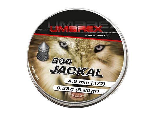 Umarex Jackal Diabolos 4,5 mm (.177), Spitzkopf, 0,53 g, 500 St., Dose