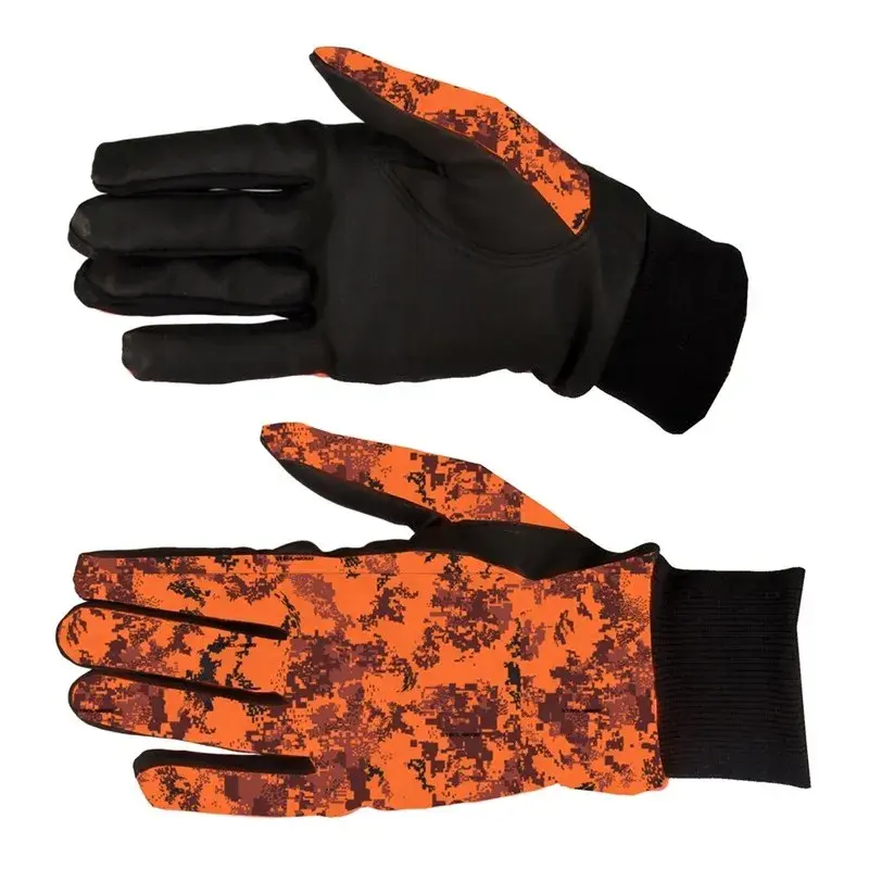 Softshell Jagdhandschuh Somlys 819 Camo Pixel Orange, Bild 2 von 2