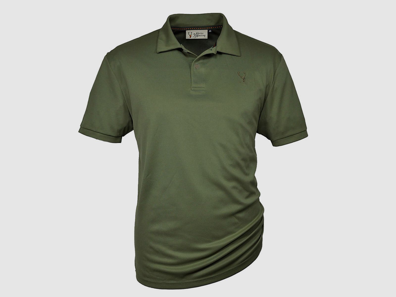 Hubertus Polo Funktions-Pique Shirt Oliv