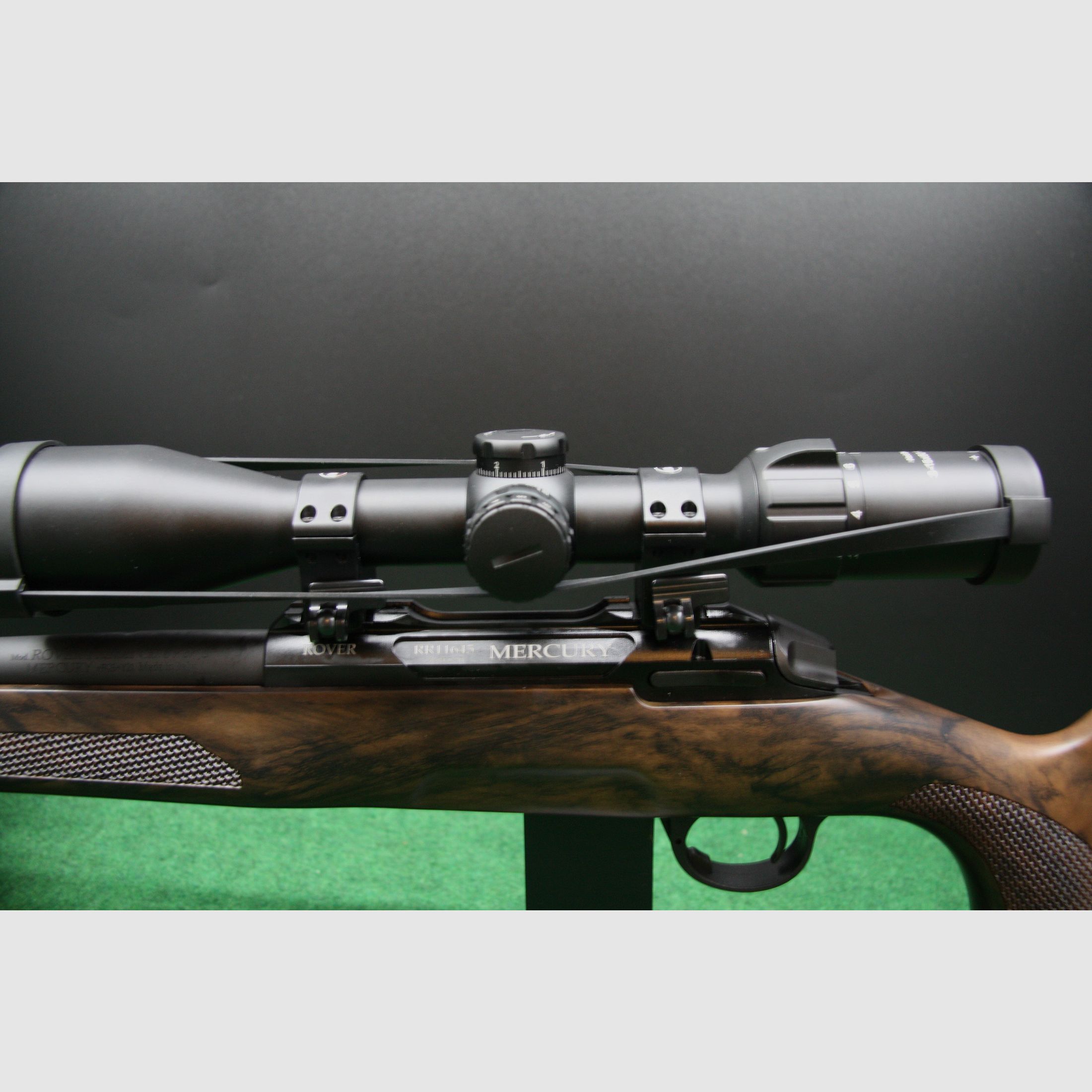 Repeater rifle Mercury Rover G2 Hunter Classic PRO with ZF meopta MeoSport R 3-15x50 RD SFP on MAKuick 3 Picatinny mount