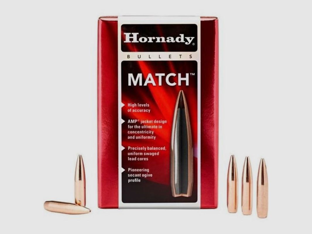 Hornady Match .30 (.308) BTHP 168 gr. Geschosse, Bild 2 von 2