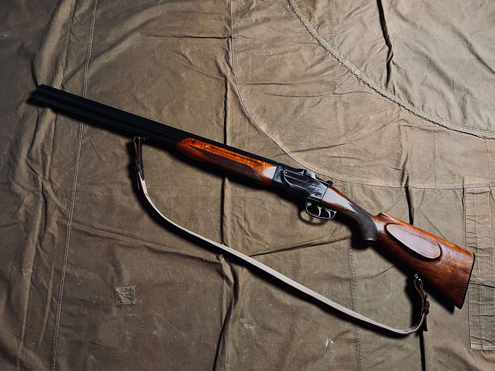 Fusil à répétition Brünner BBF Bockbüchsflinte BRNO ZH 104 12/70 7x57R + système interchangeable ZH 101 12/70
