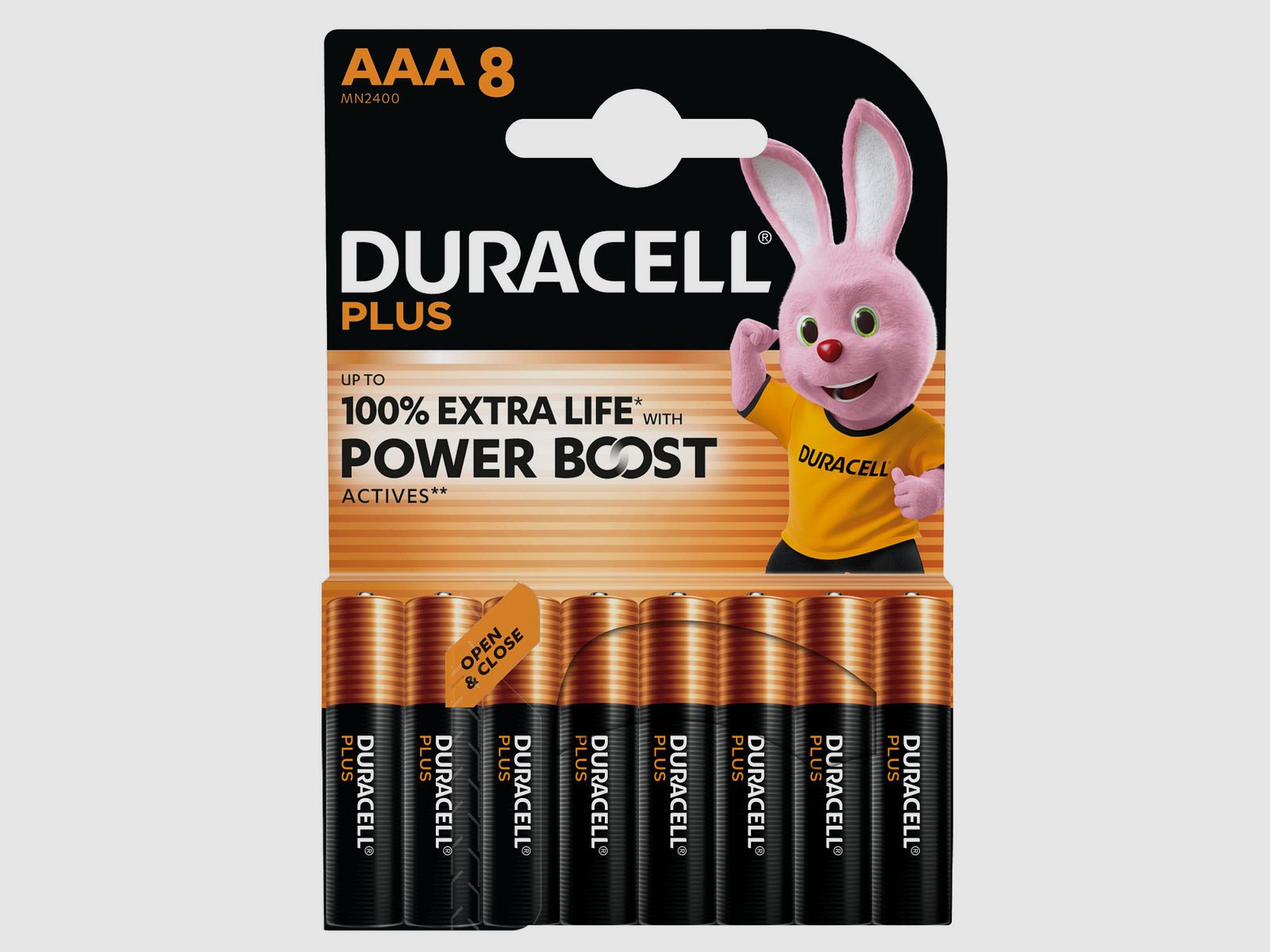 Duracell Batteries Plus AAA MN2400