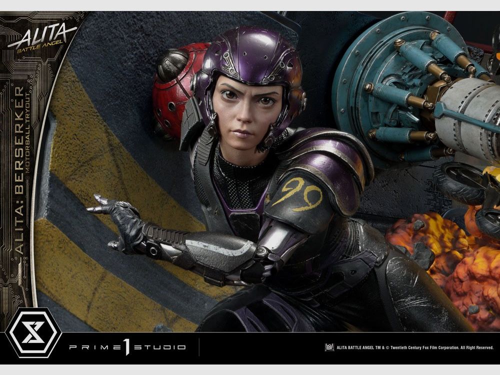 Alita: Battle Angel Statue 1/4 Alita Berserker Motorball Tryout Bonus Version 64 cm | 43075