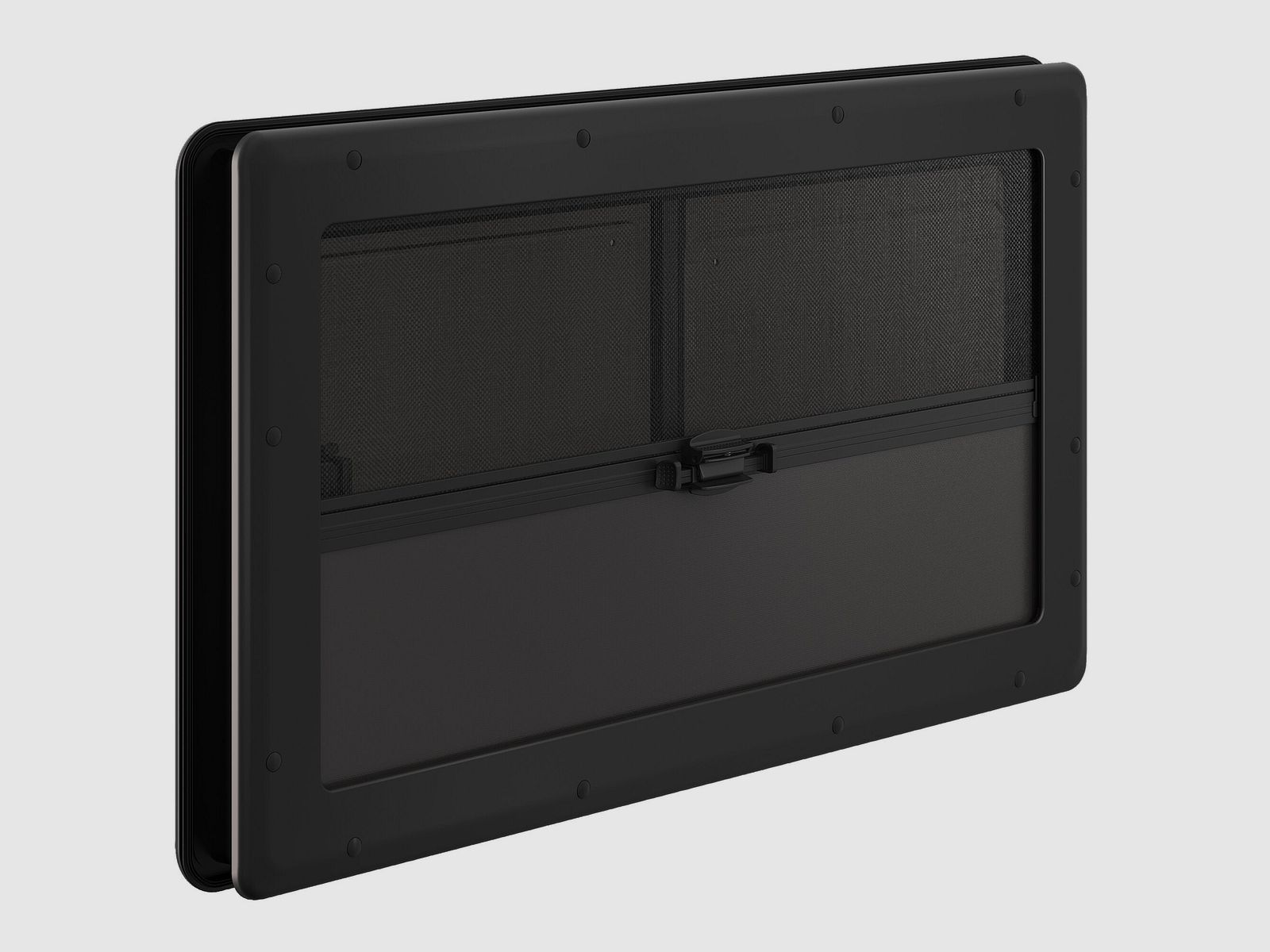 Sliding window S10, 700 x 400 mm black inner frame, image 2 of 2