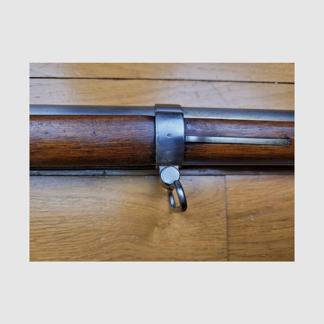 Très rare fusil d&rsquo;infanterie modèle 1857 – non transformé tabatière – Manufacture impériale de Mutzig – beaux poinçons – TBE+, image 9 sur 28