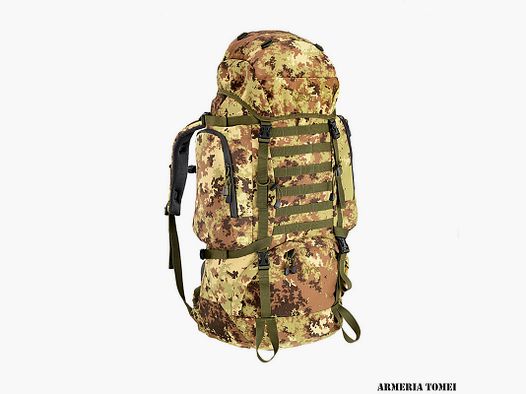 NERG OPEN LAND – RUCKSACK – ALPINE RUCKSACK 85 LT Italienisches Camouflage (VEGETATO)