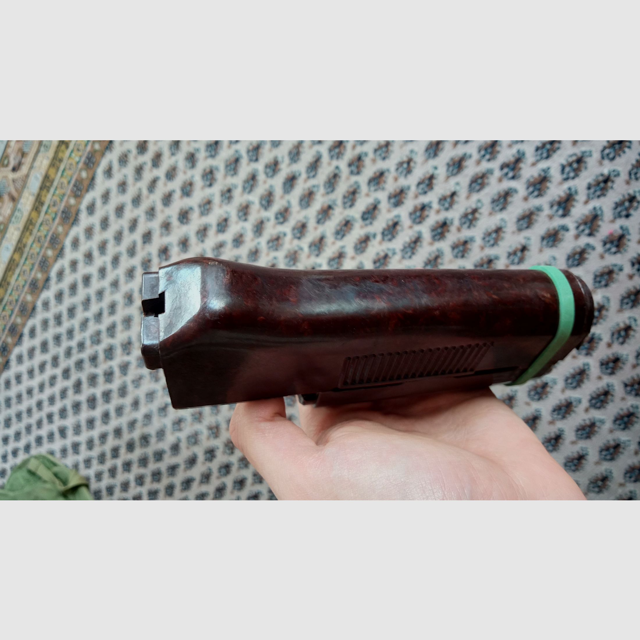 Set di protezione anteriore AKMS MPi dell'Est Germania per AKMS & AK74 DDR NVA in bakelite e plastica // montaggio indiretto anche per NEDI SDM Type 56 possibile, immagine 10 di 20