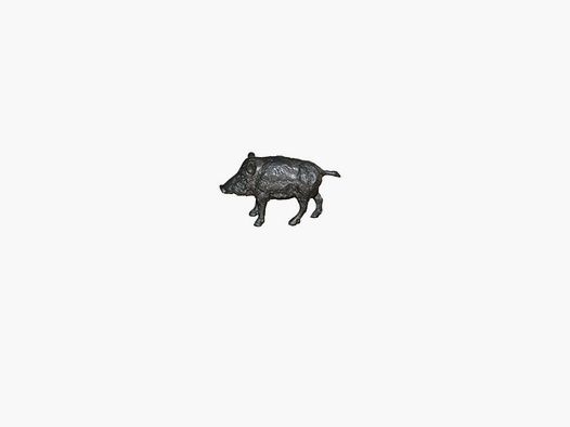 Lovergreen kleine Bronzestatue Motiv junges Wildschwein Statue