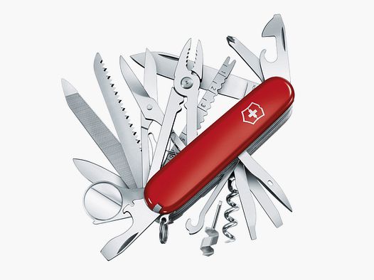 Victorinox Schweizer-Messer Swiss Champ Mit 33 Funktionen Rot