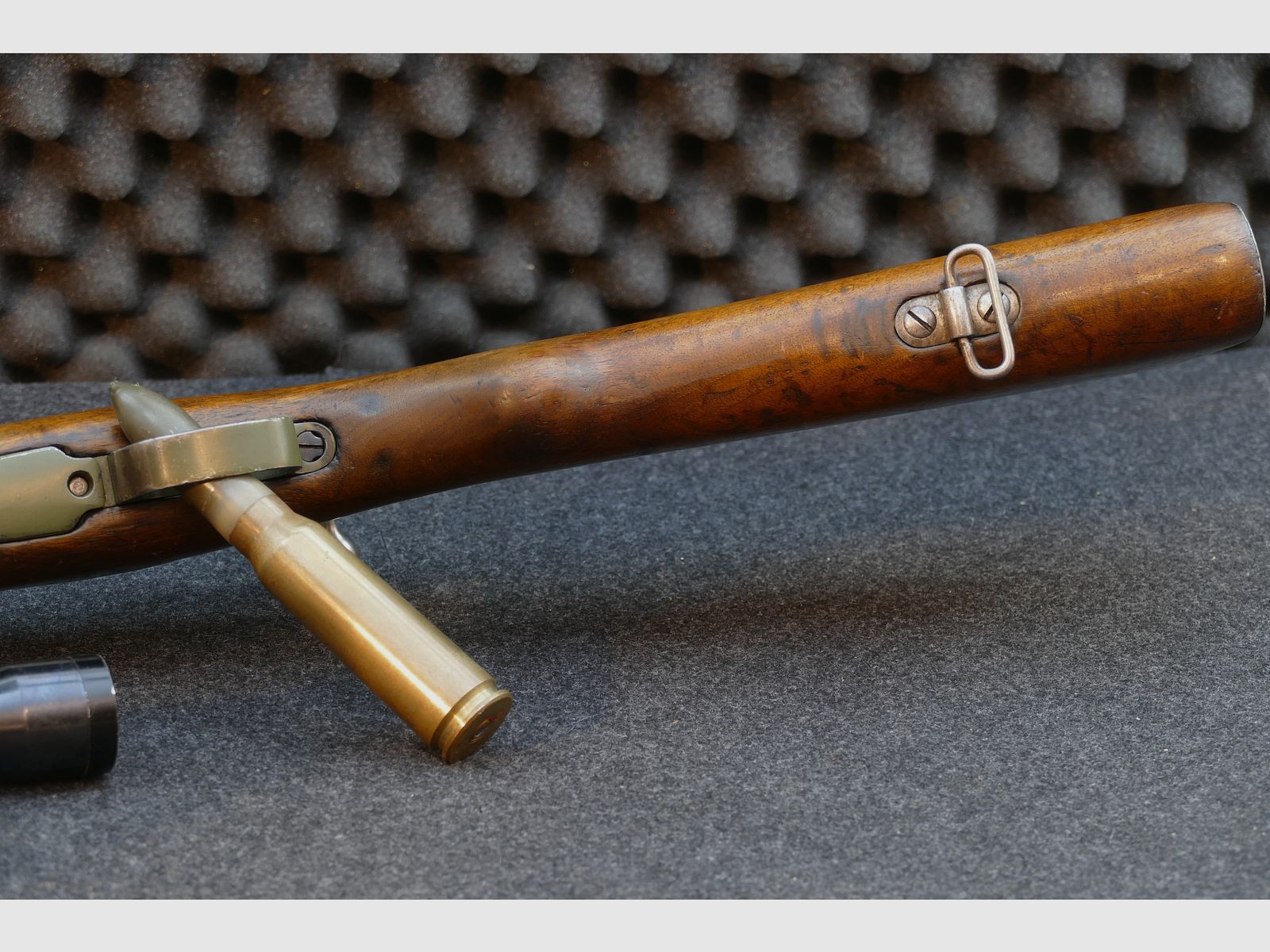 Kurzkarabiner Kurzgewehr „Kolumbien“ — FN-Typ, .30-06 Springfield, mit Seitenmontage