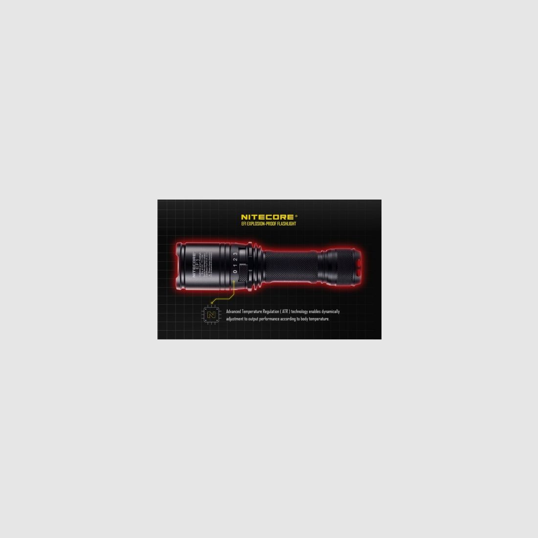 Nitecore EF1 LED-Taschenlampe 830 Lumen, Bild 11 von 17