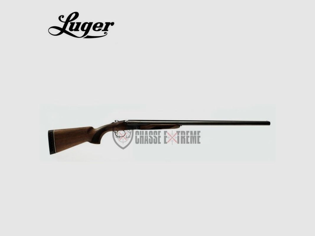 Bockdoppelflinte Luger Canardouze Holz Kal. 12/89 81 cm, Bild 1 von 3