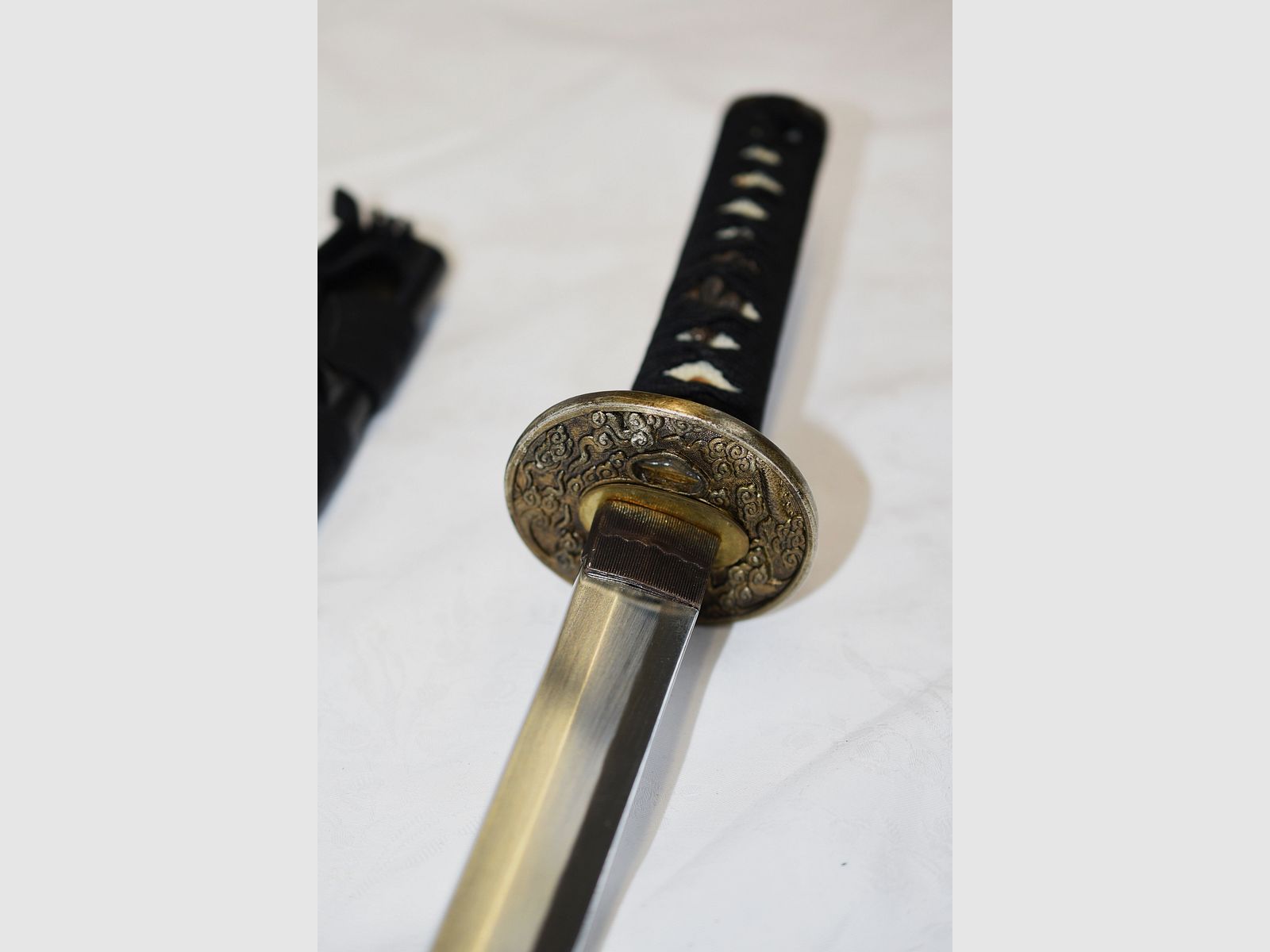 Japans zwaard, Katana, Samurai, roestvrijstalen oefenzwaard