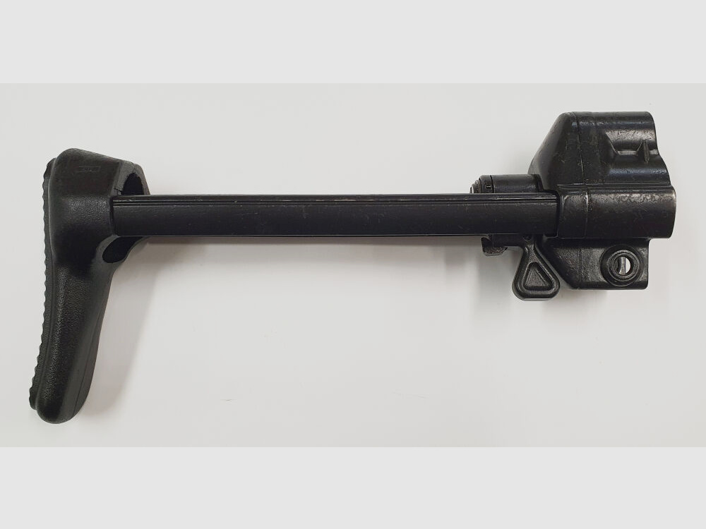 Heckler & Koch Original Heckler & Koch H&K MP5, SP5 collapsible shoulder stock (2 positions) push stock, used