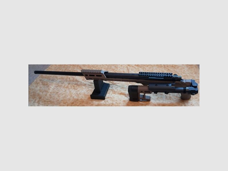 NEU, Howa 1500 26" 6,5Creedmoor, MDT LSS-XL Chassis+Carbine-klappbar+2x Magazin, RB Abzug 454g