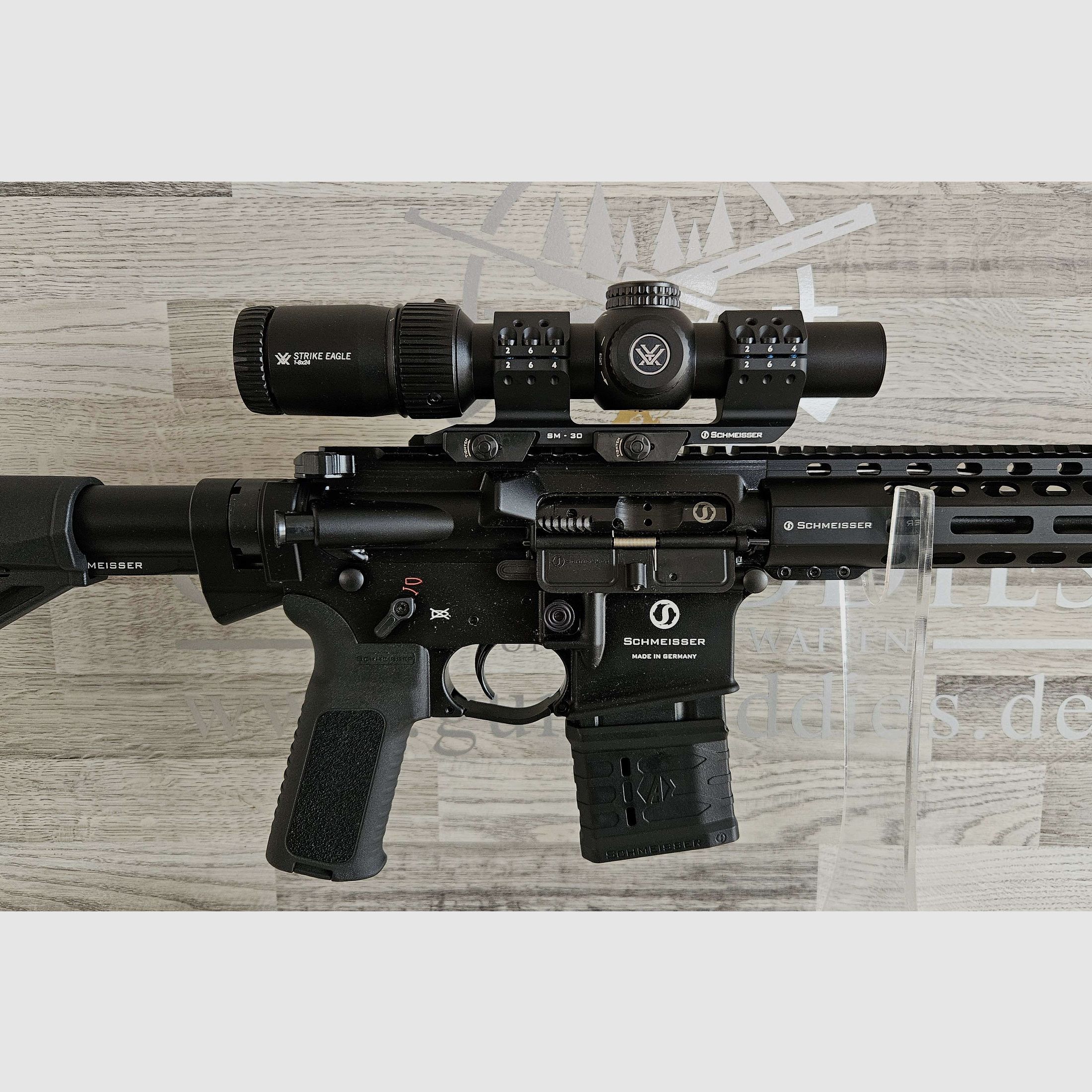 Schmeisser AR15 M4FL 14,5" Negro Cal. .223Rem con Vortex Strike Eagle - Producto nuevo del comercio especializado