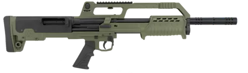 Pump-action shotgun Hatsan Escort Bull Tac OD Green cal 12/61cm