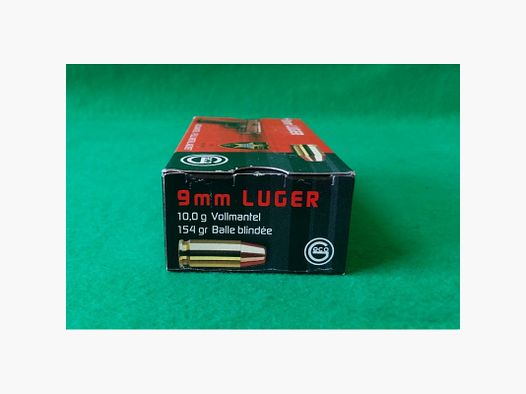 GECO CARTUCHOS 9LUGER FMJ GR 154