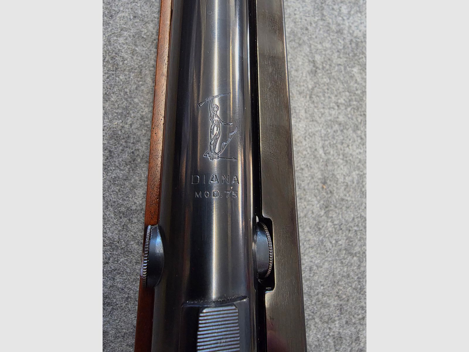 Match Luftgewehr Seitenspanner Diana Mod. 75  sehr selten im neuwertigen Zustand, kaum benutzt.