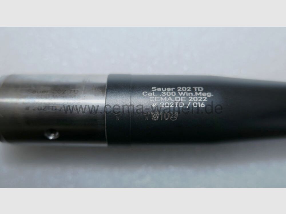 Sauer-CEMA TC S 02 ®	 Sauer 200-202-202 Take Down-404
