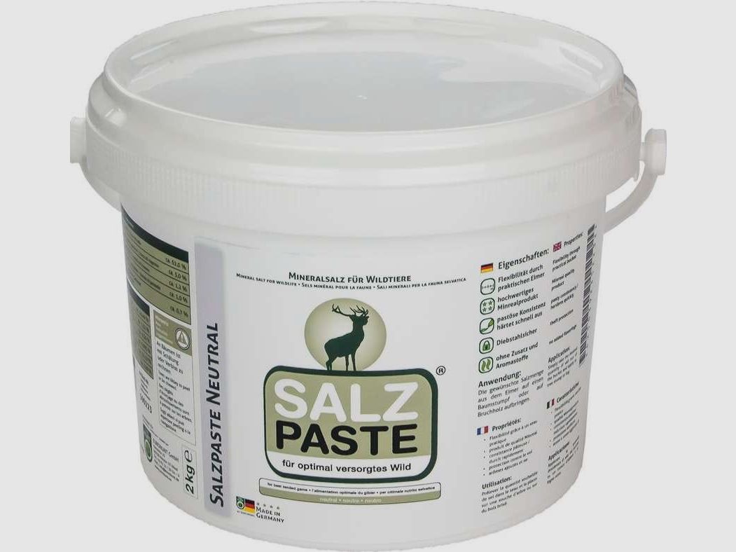 Eurohunt Salzpaste 2 kg, neutral