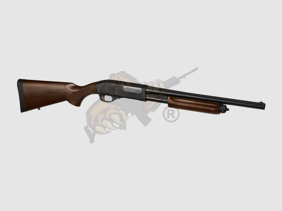 M870 Tactical Gas Shotgun Wood - Tokyo Marui -F-